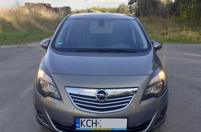 Opel Meriva cena 29900 przebieg: 61000, rok produkcji 2012 z Krzeszowice małe 466